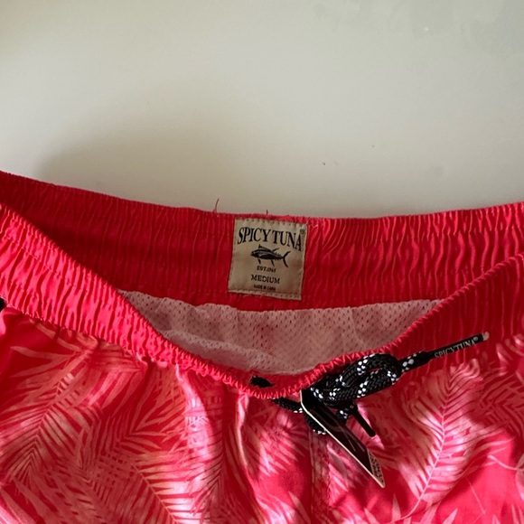 Men's Pink Hybrid Shorts - Picture 4 of 4